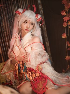 南桃Momoko-不知火和服-幻想世界