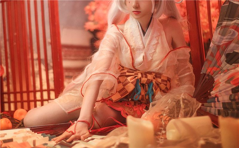 南桃Momoko-不知火和服-幻想世界