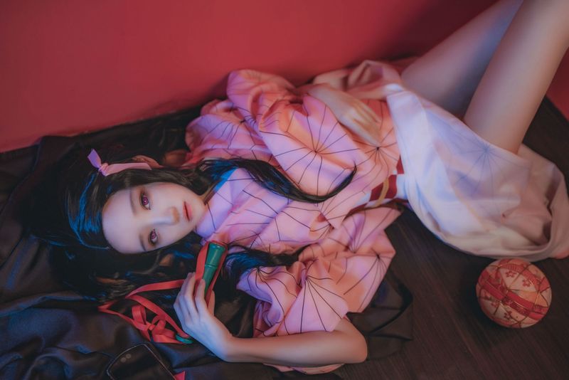 Kimetsu no Yaiba-Nezuko-幻想世界