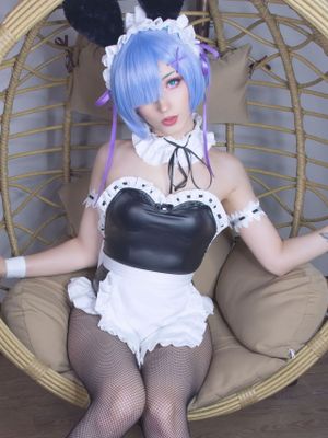 Rem Bunny Girl (Re_Zero kara Hajimeru Isekai Seikatsu)-幻想世界
