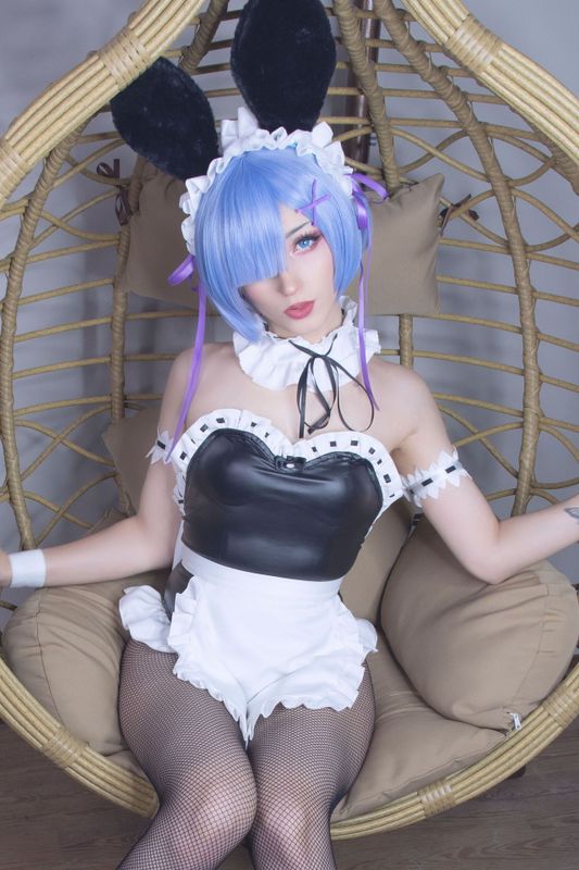 Rem Bunny Girl (Re_Zero kara Hajimeru Isekai Seikatsu)-幻想世界
