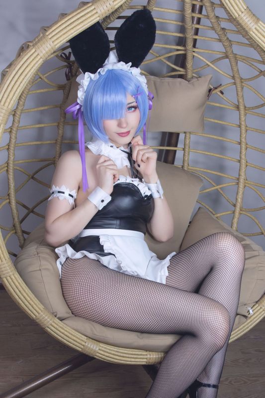 Rem Bunny Girl (Re_Zero kara Hajimeru Isekai Seikatsu)-幻想世界
