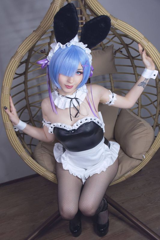 Rem Bunny Girl (Re_Zero kara Hajimeru Isekai Seikatsu)-幻想世界