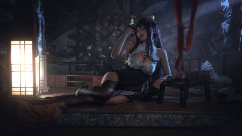 一笑芳香沁 - 吾妻旗袍-幻想世界