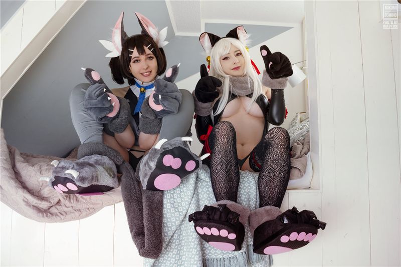 Mikomi Hokina & Gumiho.arts - Miyu x Illya Beast-幻想世界