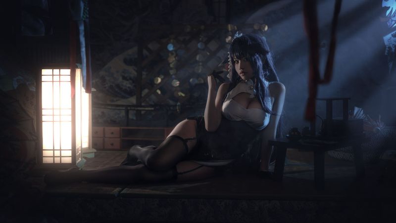 一笑芳香沁 - 吾妻旗袍-幻想世界