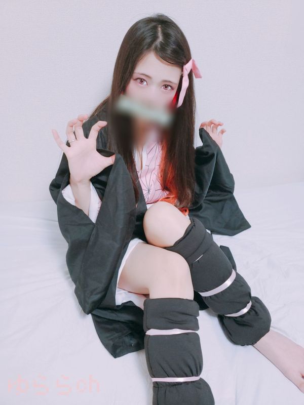 鬼○の刃 禰○子 コスプレハメ撮り (鬼滅の刃)-幻想世界