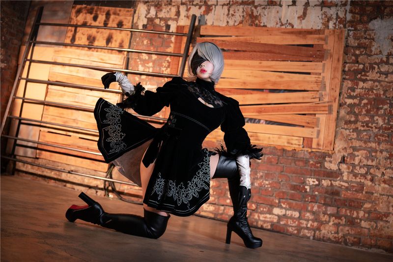 Nier 2B Cosplay-幻想世界