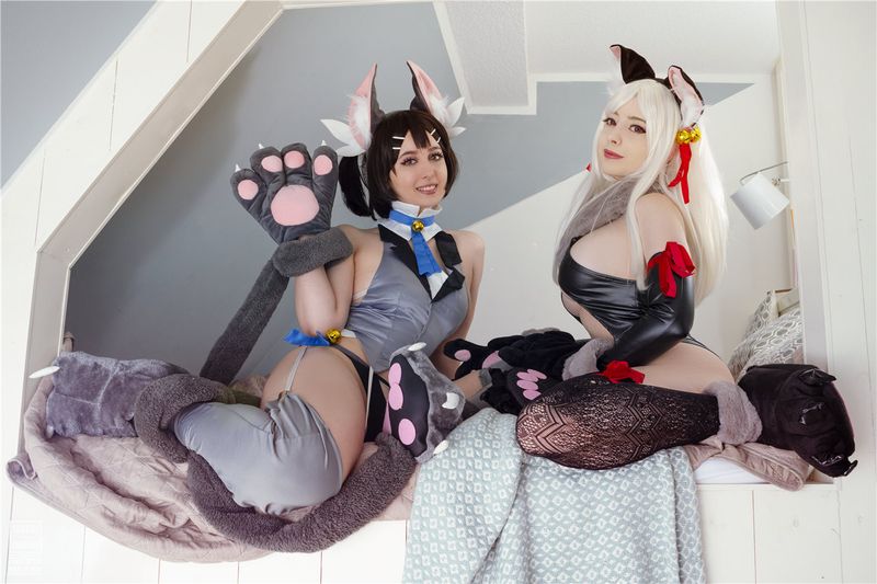 Mikomi Hokina & Gumiho.arts - Miyu x Illya Beast-幻想世界