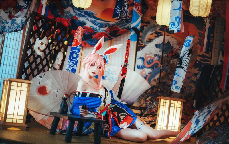 [yui金鱼] 八重樱+明日方舟 黑-幻想世界