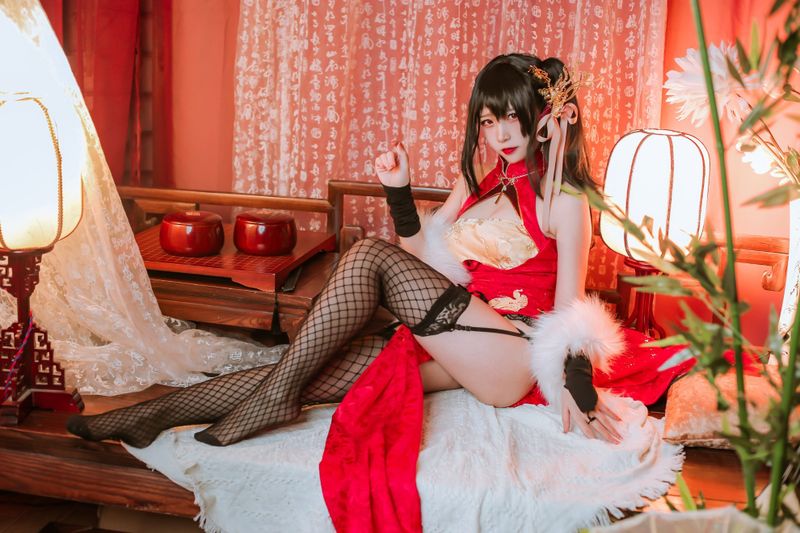 大凤旗袍-幻想世界