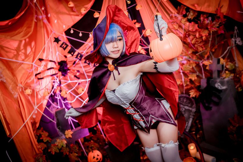 Rem Halloween (Re_Zero kara Hajimeru Isekai Seikatsu)-幻想世界