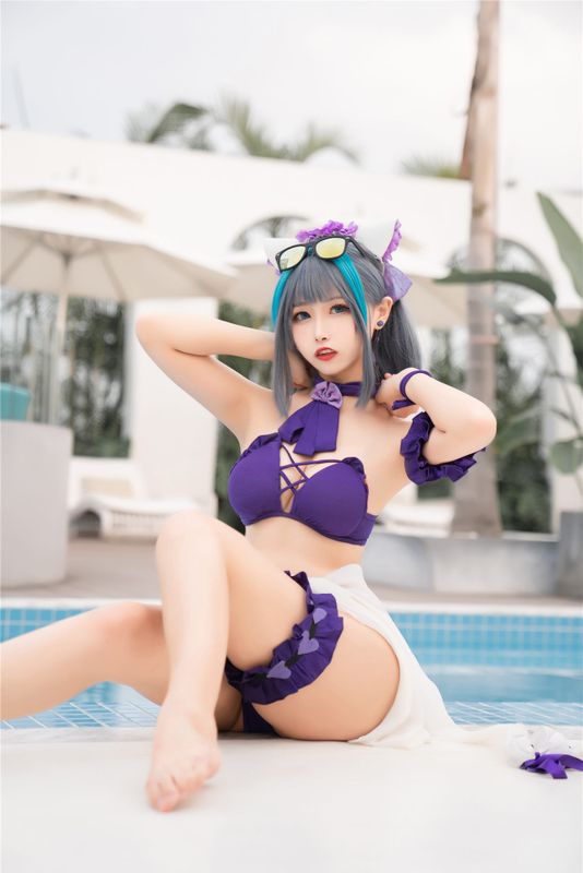 Momoko葵葵 - Cheshire Azur Lane-幻想世界