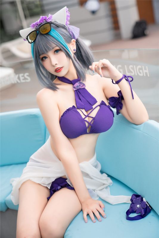 Momoko葵葵 - Cheshire Azur Lane-幻想世界