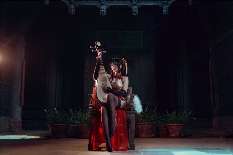 半半子  鳳鳴春暁 大鳳チャイナ服-幻想世界