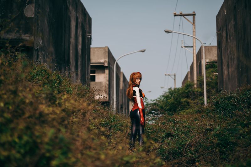 絕對薙肉-Niwa Nagi cosplayer Asuka Langley-幻想世界