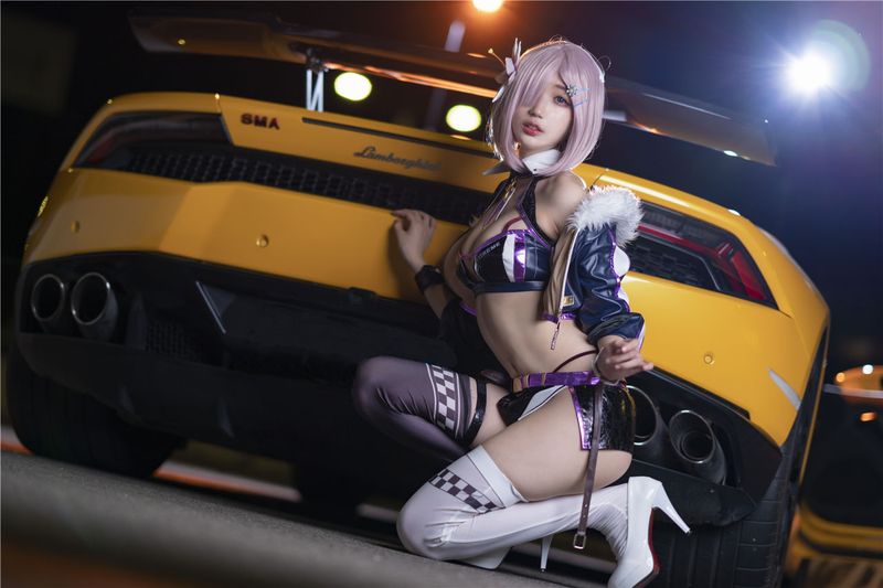 周叽是可爱兔兔 Vol.006 玛修赛车-幻想世界