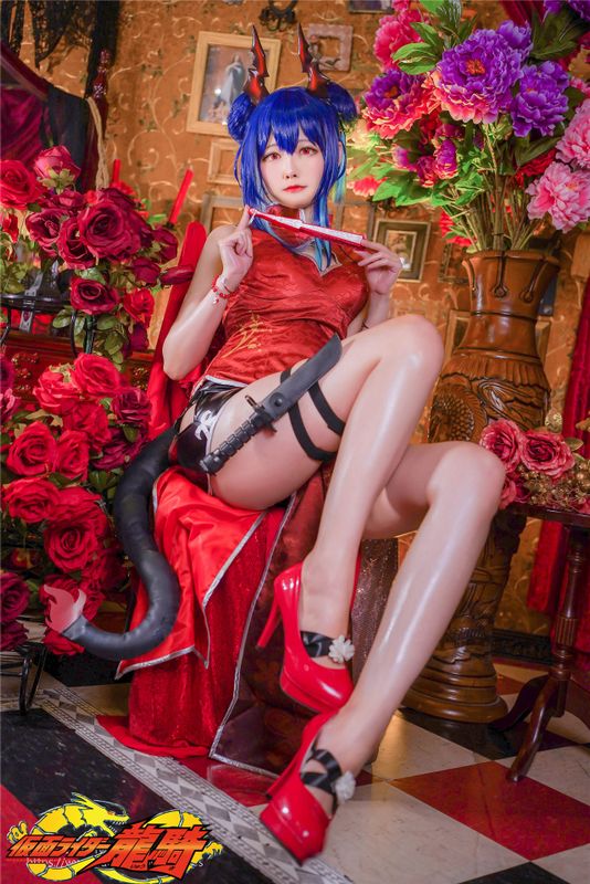 Arty亚缇 - 明日方舟 陈 岁红霞旗袍-幻想世界