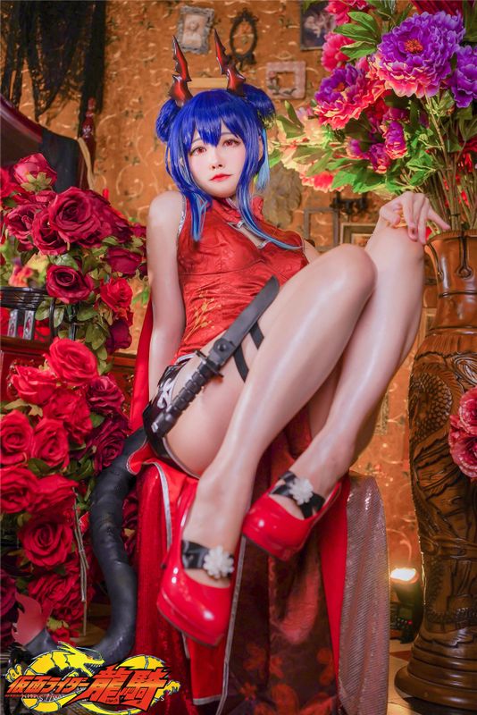 Arty亚缇 - 明日方舟 陈 岁红霞旗袍-幻想世界