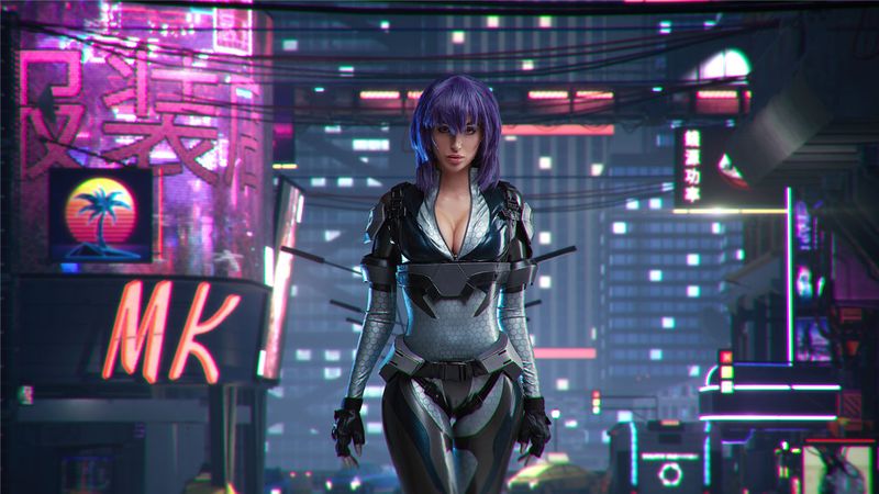 Lera Himera - Motoko Kusanagi-幻想世界