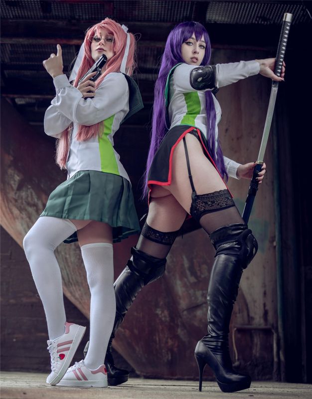 Liensue x Gumiho - Saeko x Saya-幻想世界