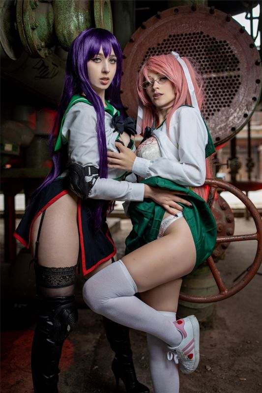 Liensue x Gumiho - Saeko x Saya-幻想世界