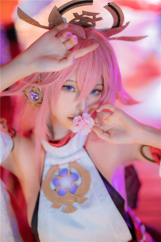 坂坂白 - 八重神子-幻想世界