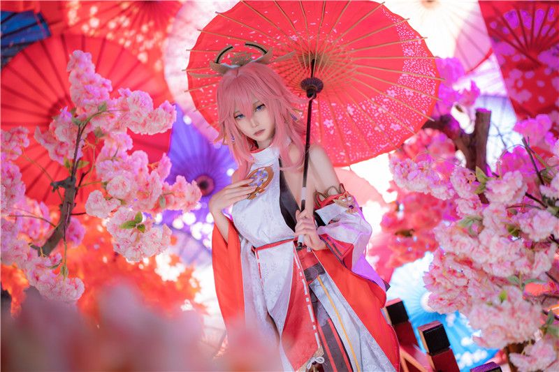 坂坂白 - 八重神子-幻想世界