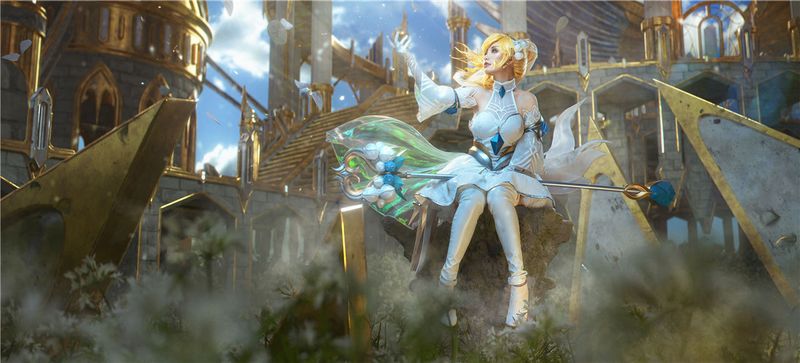 【爆机少女喵小吉】英雄联盟-拉克丝 水晶玫瑰-幻想世界