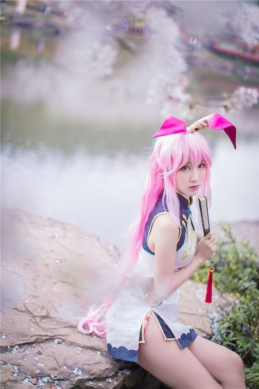 黑川 - 八重樱旗袍-幻想世界