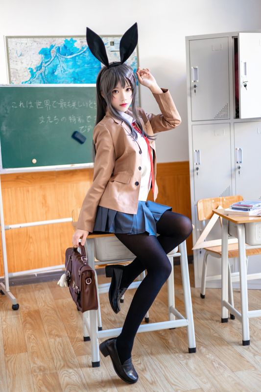 Hootle桜桃喵 - 麻衣学姐制服-幻想世界