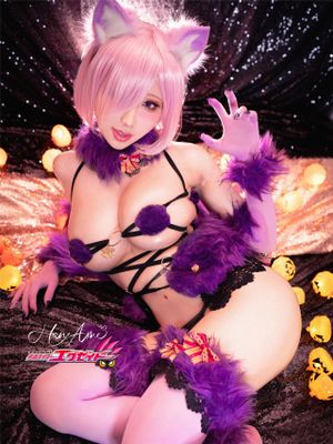 HaneAme - FGO Mashu Dangerous Beast - 幻想世界-极品写真论坛-写真-幻想世界