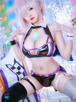 Arty Huang - FGO Mash racing suit - 幻想世界-极品写真论坛-写真-幻想世界