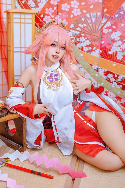 Byoru - Yae Miko x Raiden Shogun-幻想世界