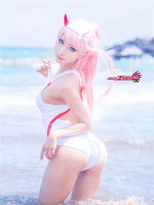 [Hane Ame] Zero Two Swimsuit-幻想世界