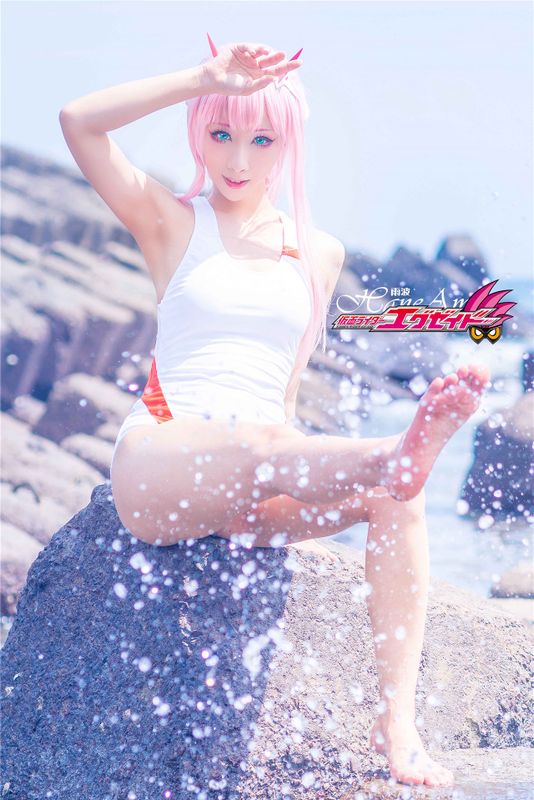 [Hane Ame] Zero Two Swimsuit-幻想世界