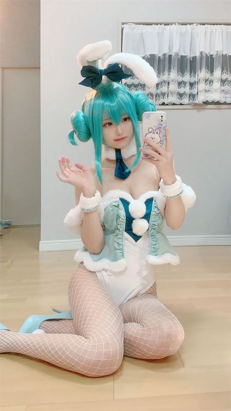 千阳 - 初音未来 兔女郎-幻想世界