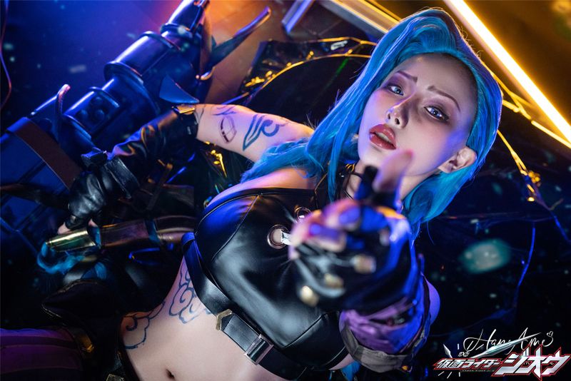 雨波_HaneAme - League of Legends JINX-幻想世界