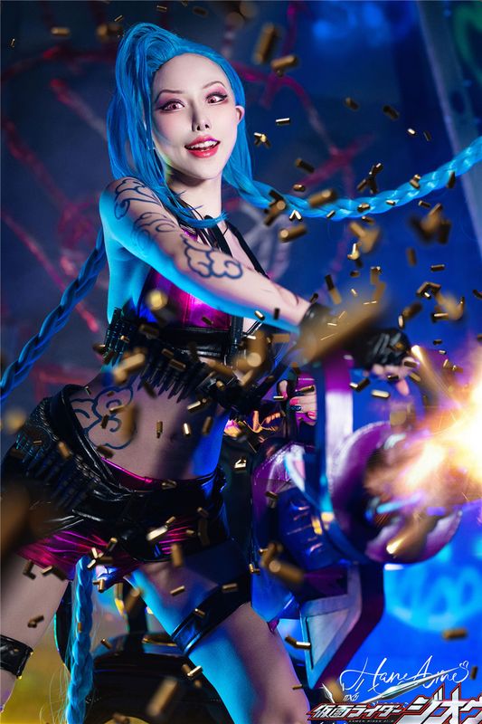 雨波_HaneAme - League of Legends JINX-幻想世界