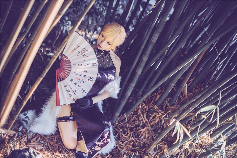 COSER衣衣 - 紫雨心-幻想世界