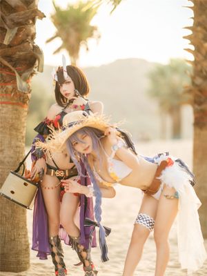 伊喵君_Nya & 是一只熊仔吗 - 静流&惠理子-幻想世界