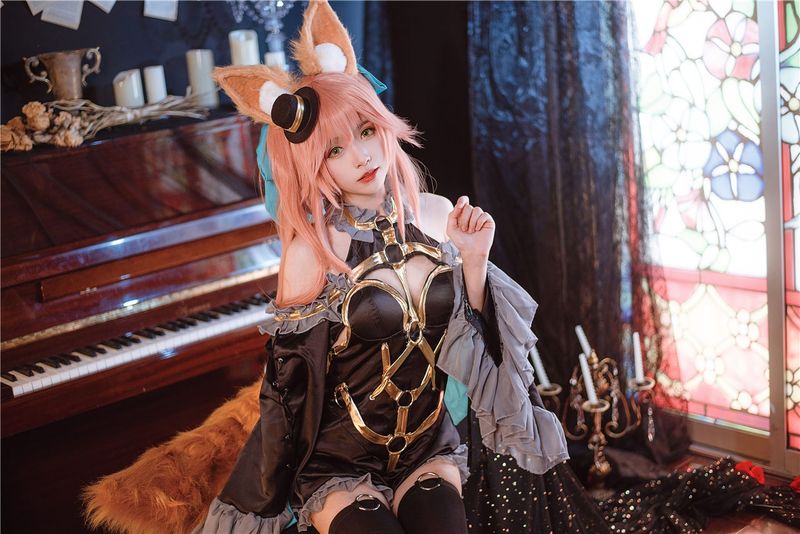 大大卷卷小卷 - 玉藻前 漆黑の魔术服-幻想世界