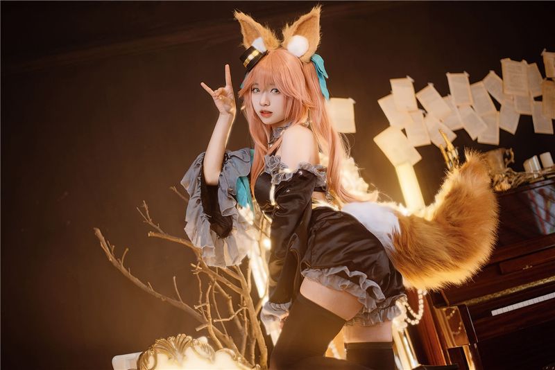 大大卷卷小卷 - 玉藻前 漆黑の魔术服-幻想世界