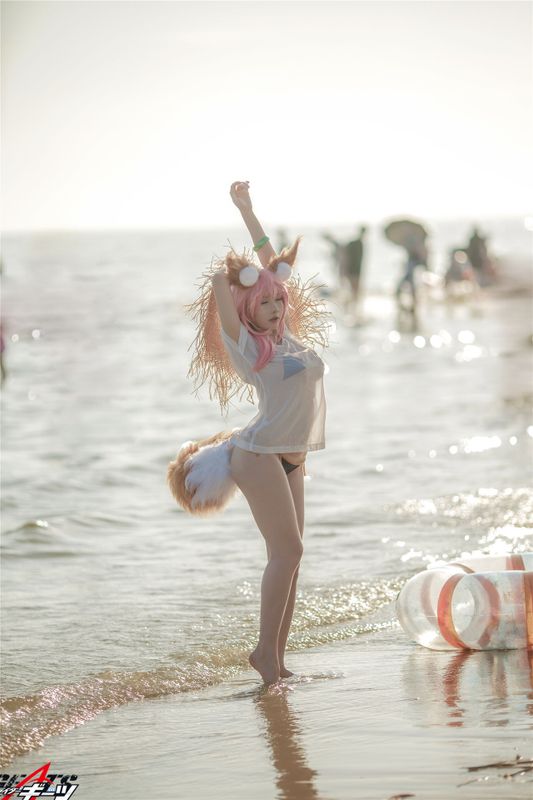 [uki雨季] 玉藻前海边泳装-幻想世界