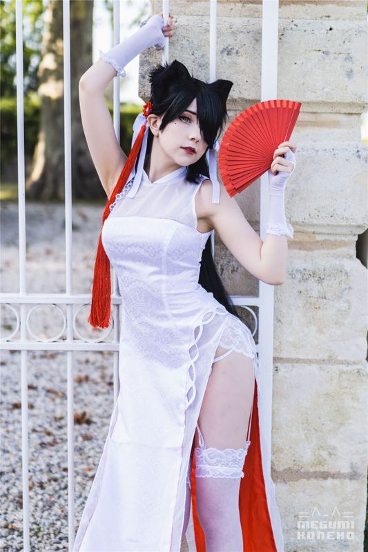 Megumi Koneko - Atago Cheongsam-幻想世界