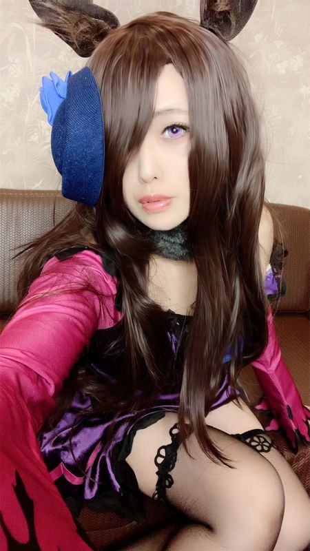 ライスシャワー自撮り🐎-幻想世界