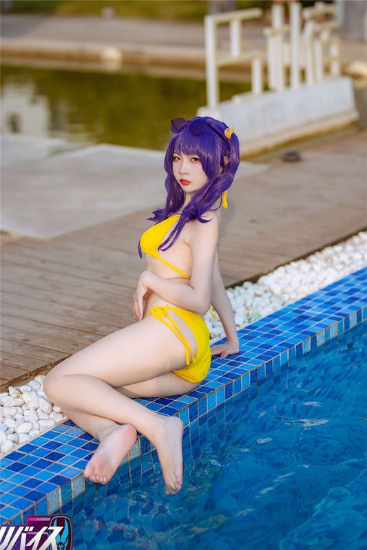 [二佐Nisa] 碧蓝波拉泳装-幻想世界