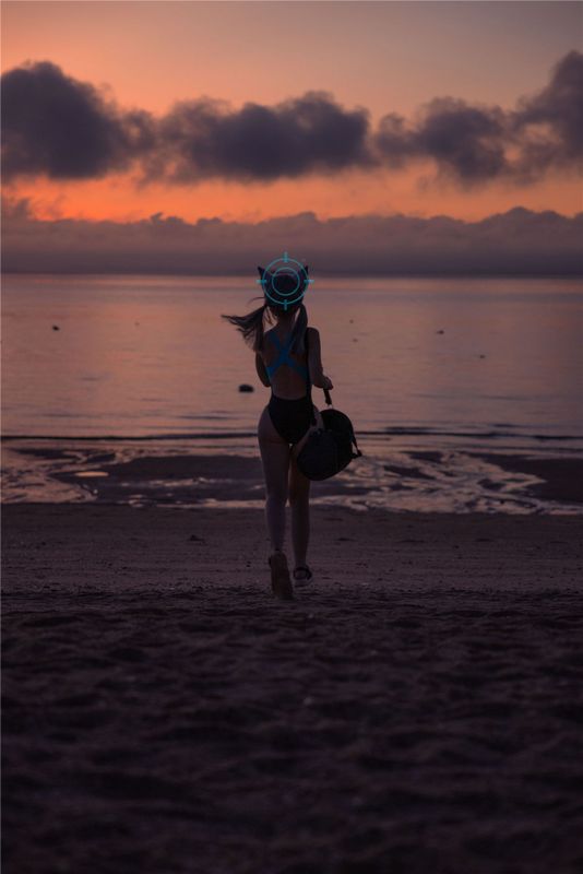 G44不会受伤 NO.078 碧蓝档案 砂狼白子泳装-幻想世界