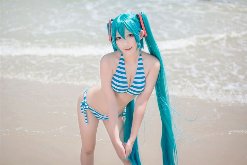 Lightcos - Miku Bikini-幻想世界