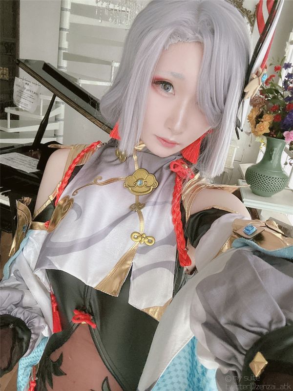 申鶴できました-幻想世界